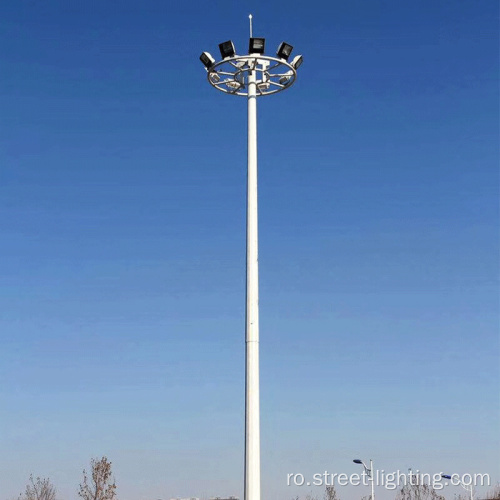 LED High Mast Lighting Pol pentru terenul de fotbal